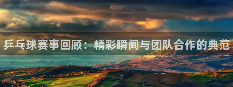 乒乓球赛事回顾：精彩瞬间与团队合作的典范